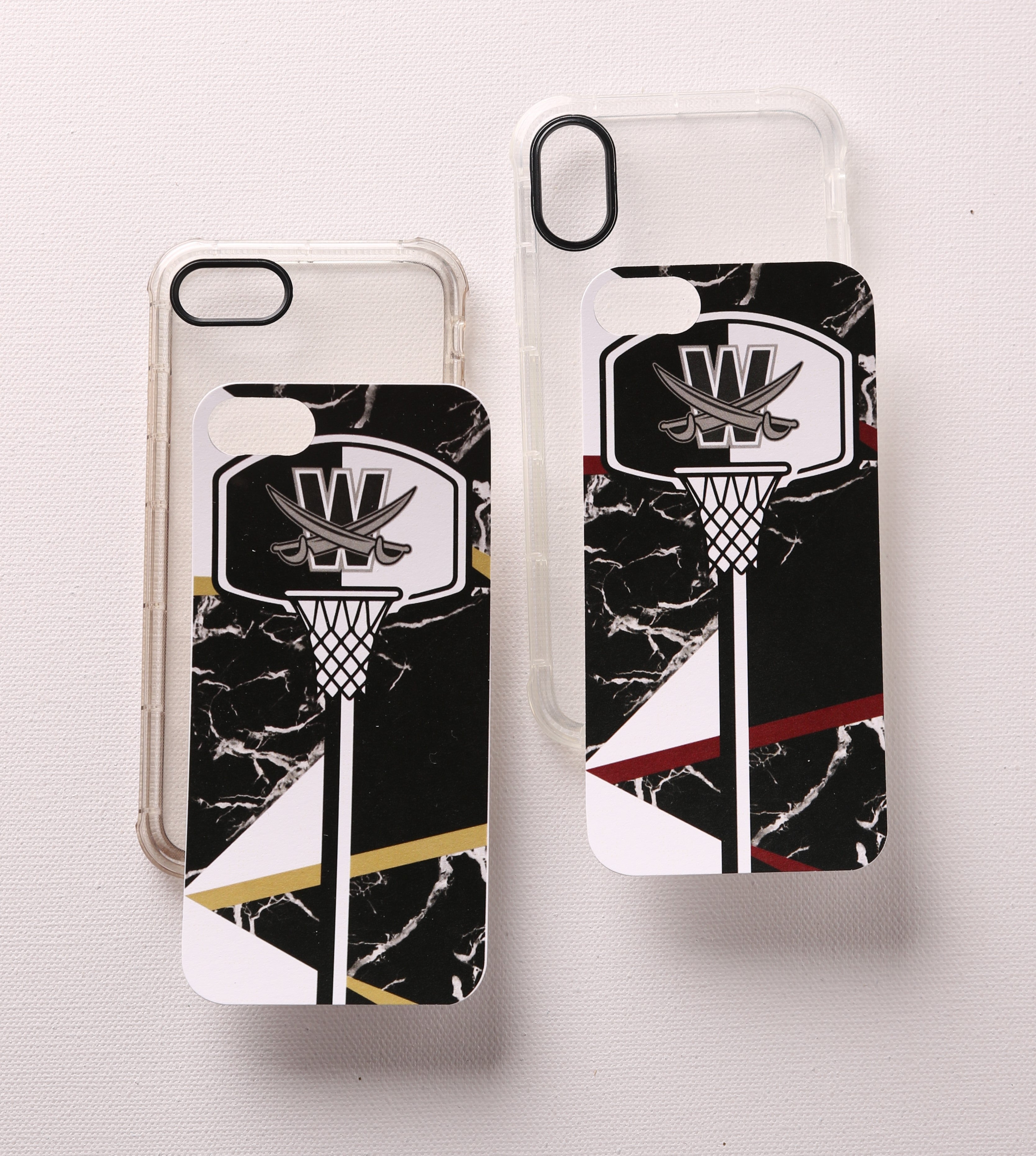 Marble Basketball Hoop Interchangeable Design