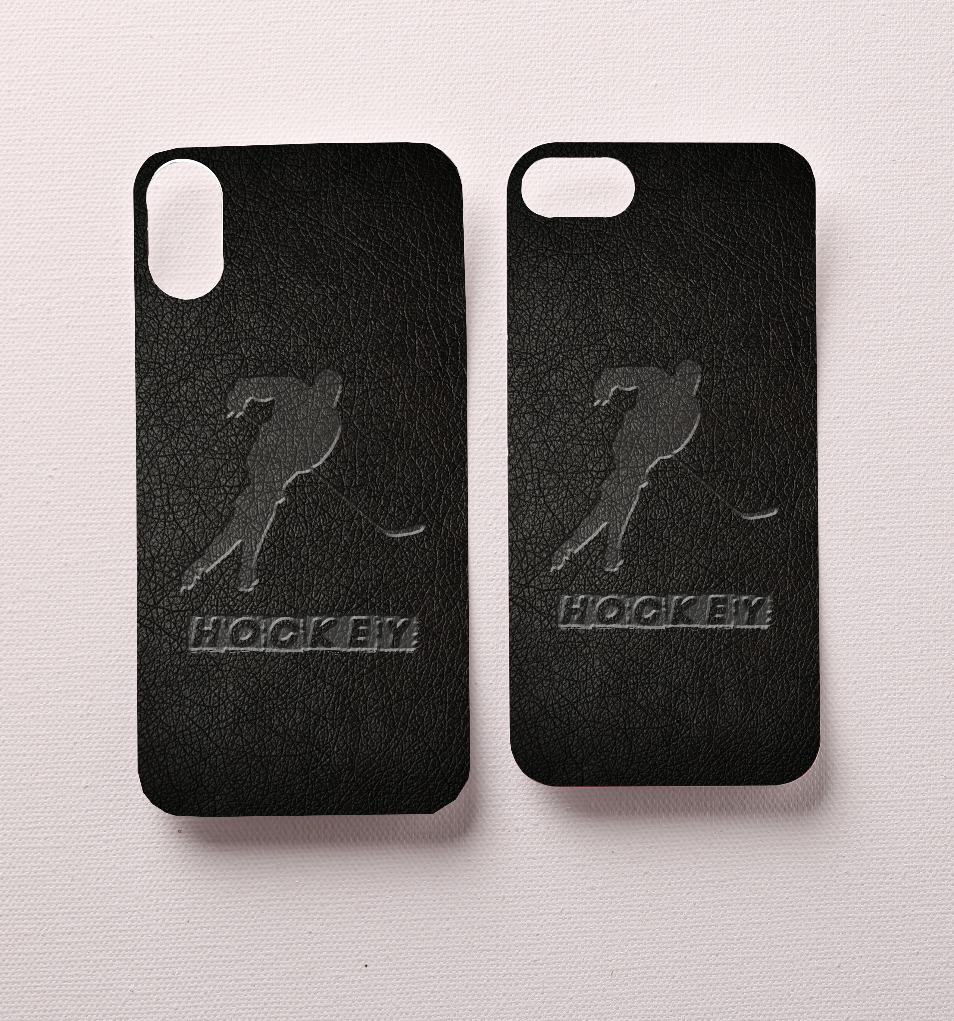 Hockey Leather Interchangeable Design