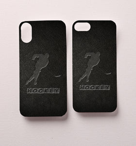 Hockey Leather Interchangeable Design